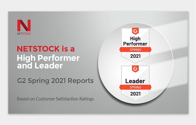 NETSTOCK - High Performer and Leader in G2 Spring 2021 Grid® Reports